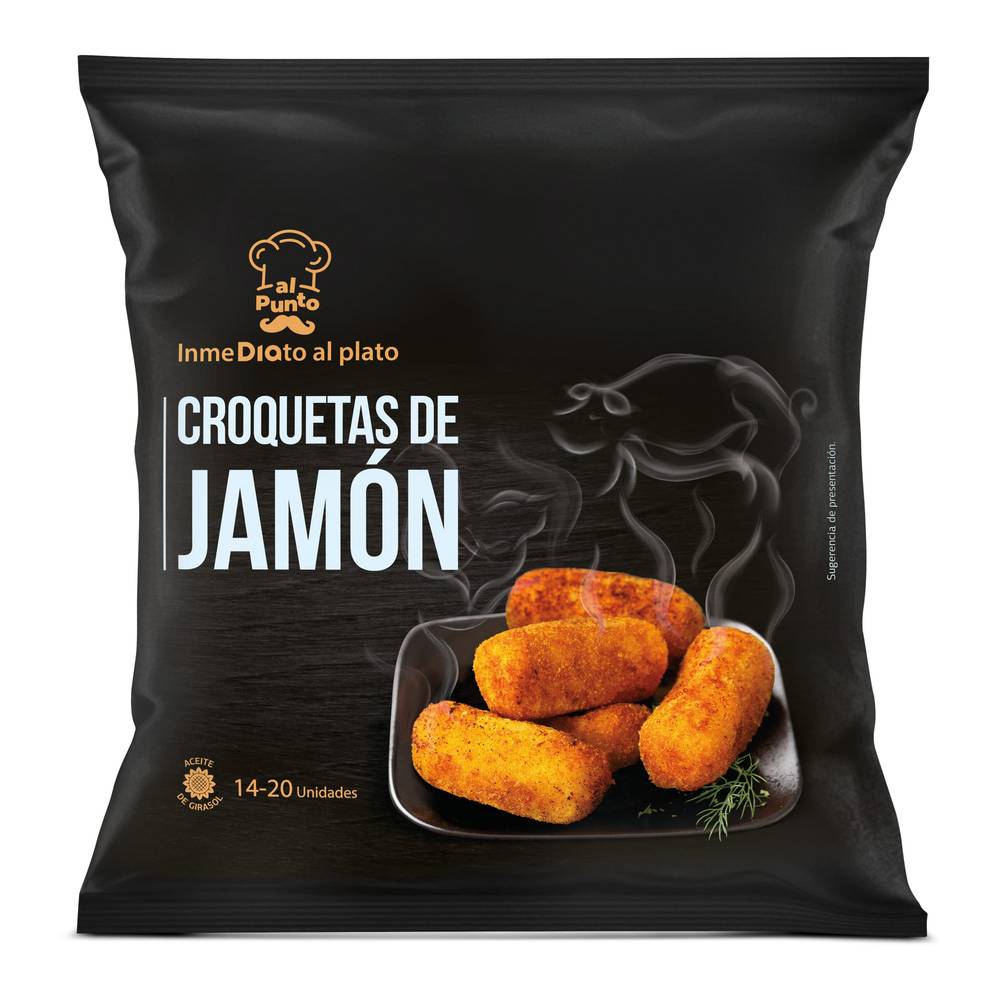 Croquetas De Jamón Al Punto Dia Bolsa 500 G