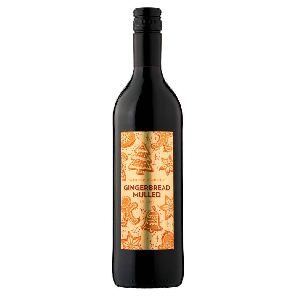 Winter Warmer Gingerbread Mulled Wine (750ml)