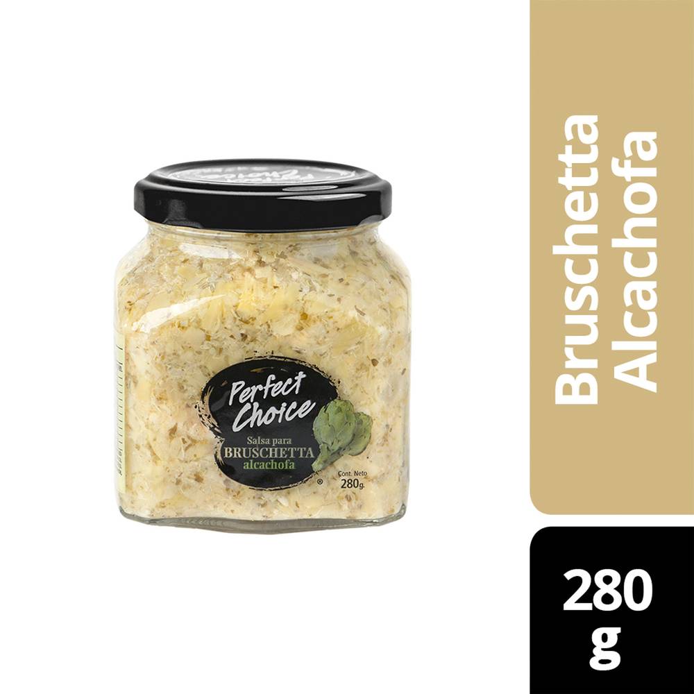 Perfect choice salsa bruschetta alcachofa (280 g)