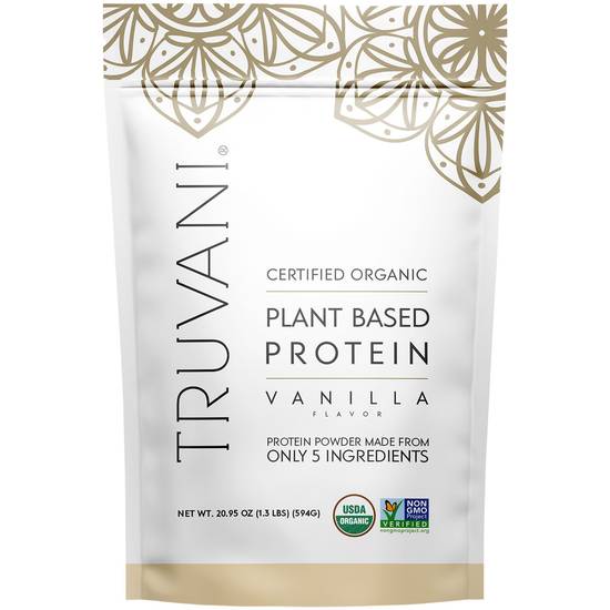 Truvani Organic Plant Based Protein Powder (vanilla)