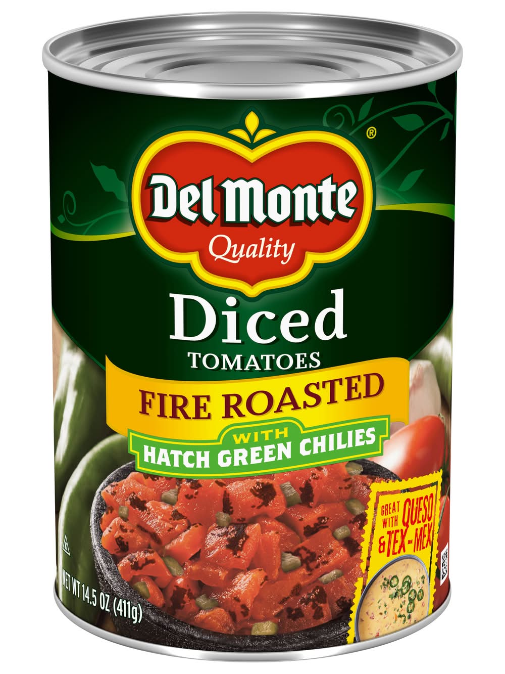 Del Monte Diced Tomatoes, Fire Roasted (14.5 oz)