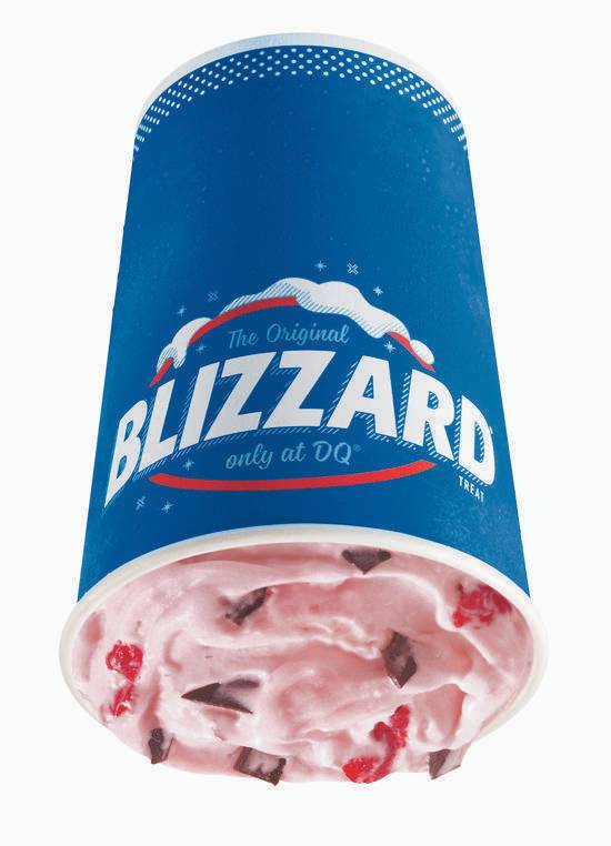 Dessert BlizzardMD  –  Aux Fraises enrobées de chocolat / Choco Dipped Strawberry Blizzard® Treat