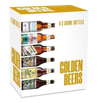 Golden Beers Mixed Ales Beer (6 ct, 500ml)