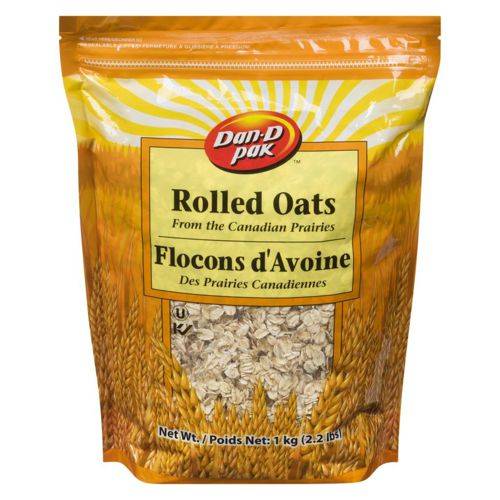 Dan d pak flocons d’avoine (1kg) - rolled oats (1 kg)