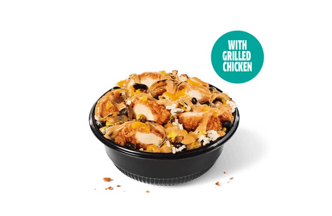 Grilled Chicken Fajita Protein Bowl