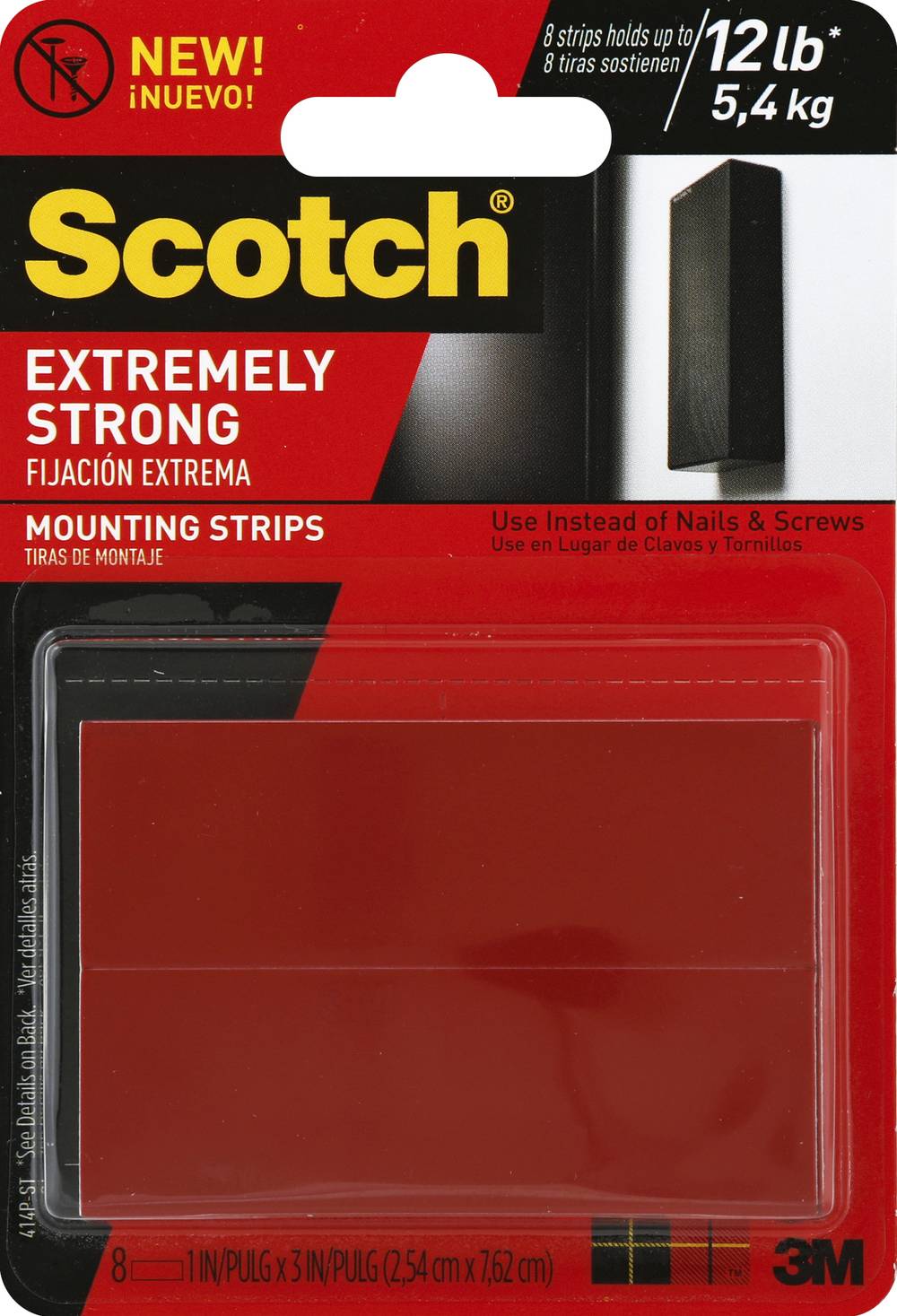 Scotch Extremely Strong Mounting Strips