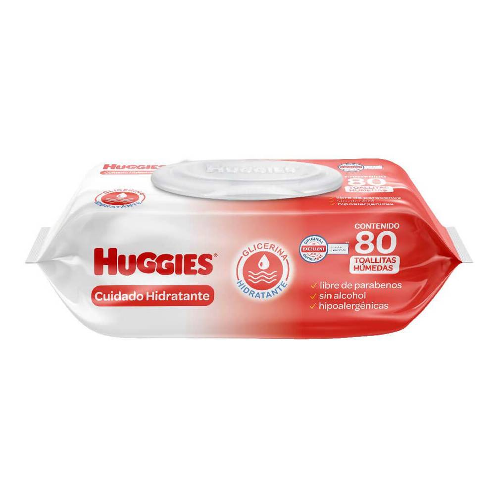 Huggies toallitas húmedas para bebé (80 un)