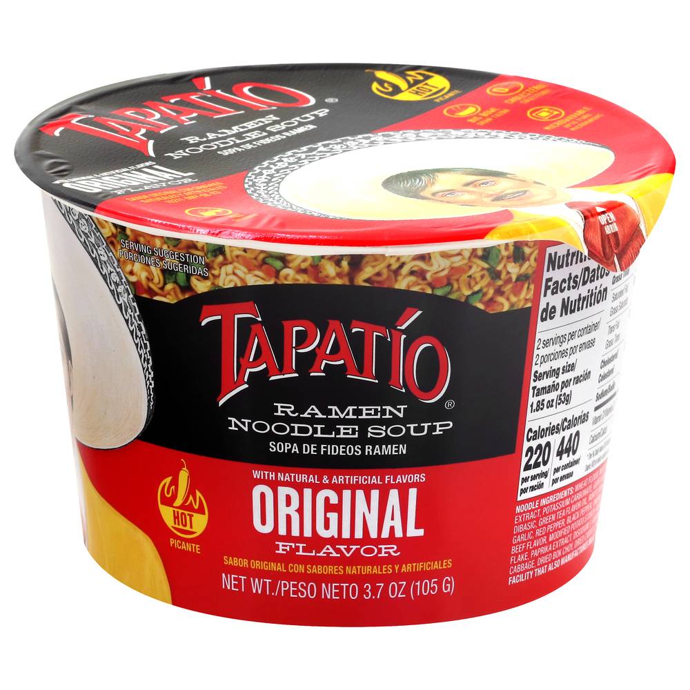 Tapatio Original Flavor Ramen Noodle Soup (3.7 oz)