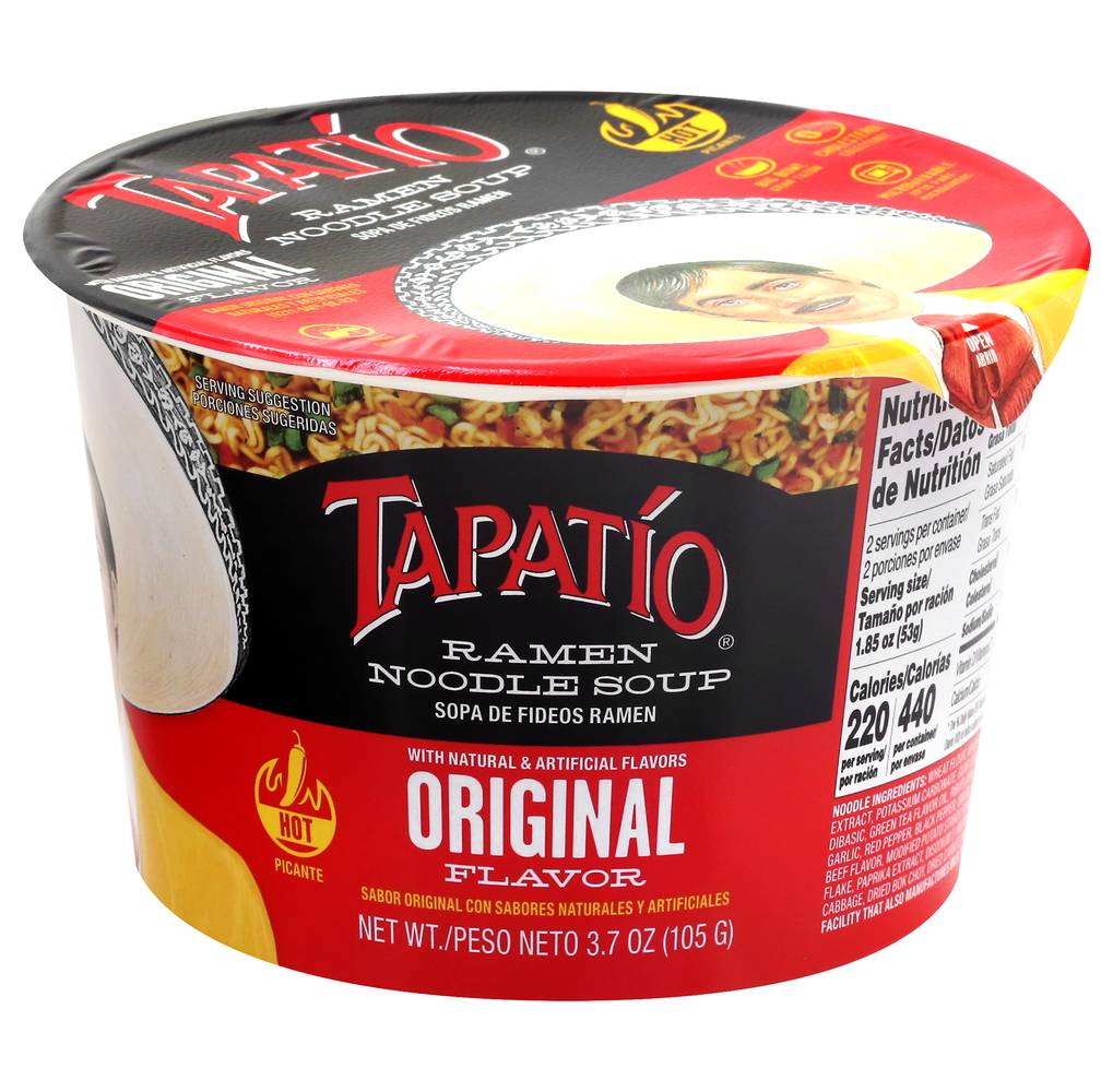 Tapatio Original Flavor Ramen Noodle Soup (3.7 oz)