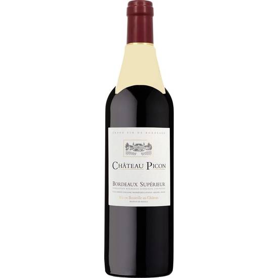 Reflets de France - Vin rouge Bordeaux supérieur château picon (750 ml)
