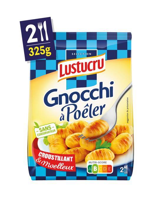 Lustucru gnocchi a poeler 325g