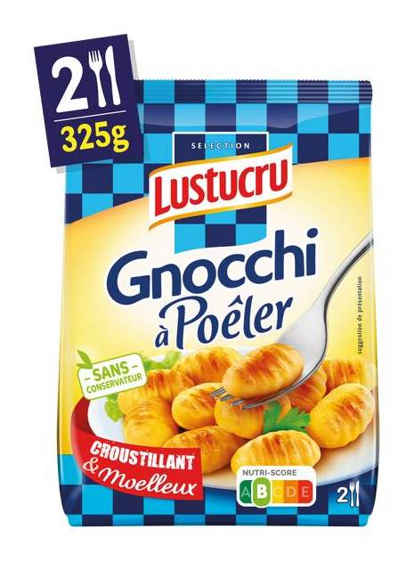 Lustucru gnocchi a poeler 325g