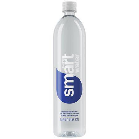 Smartwater Vapor Distilled Premium Water Bottle - 33.8 fl oz