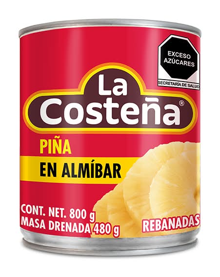 La Costeña · Piña en almíbar en rebanadas (800 g)