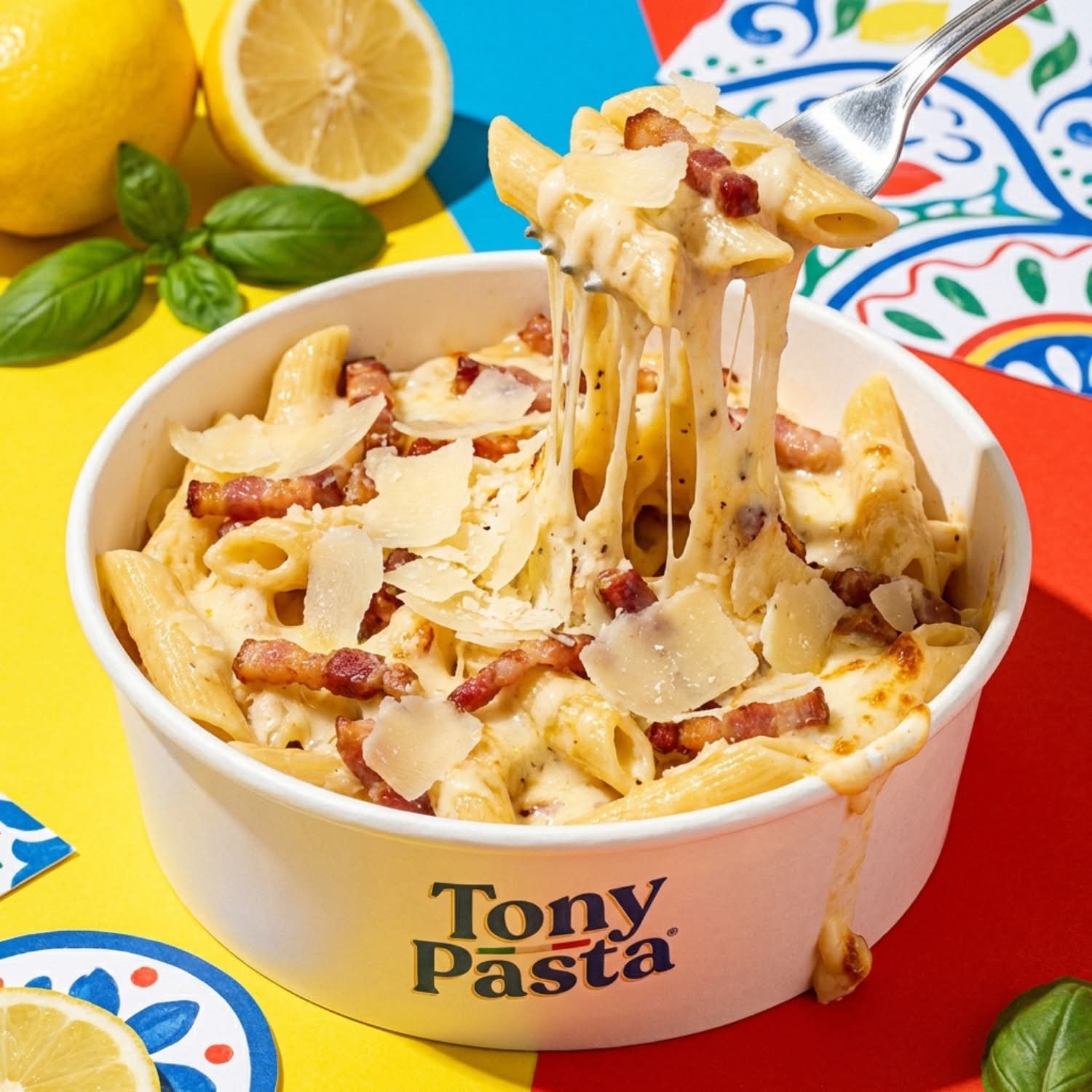 🥓 Penne Carbonara