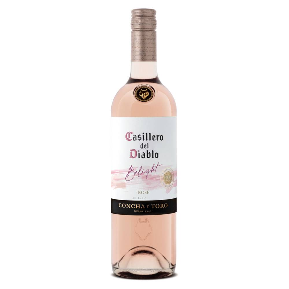 Casillero del diablo vino rosado belight (750 ml)