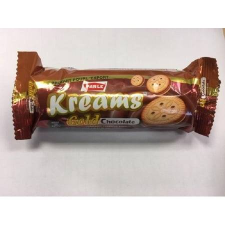 Parle Kreams Gold Sandwich Biscuits, Chocolate (67 g)