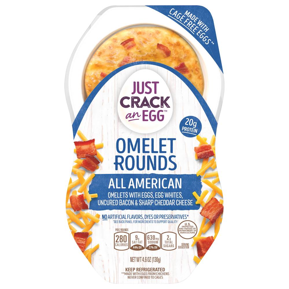 Just Crack an Egg All American Omelet Rounds (4.6 oz)