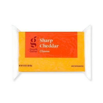 Good & Gather Sharp Cheddar Cheese (16 oz)