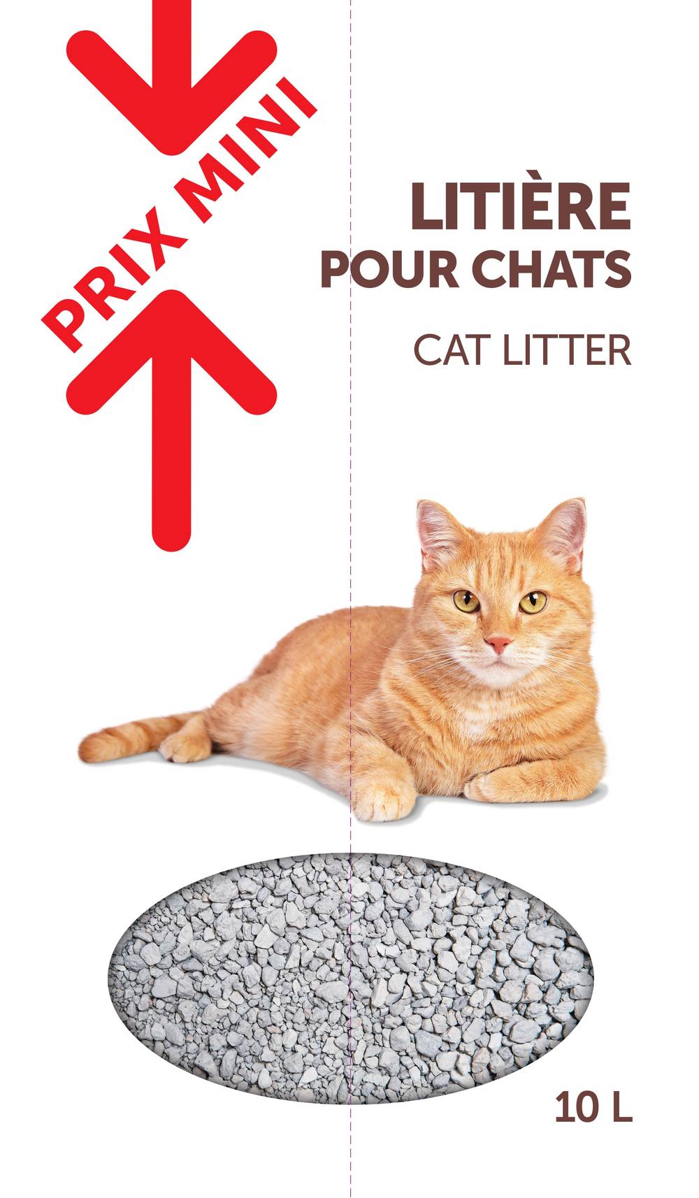 Prix Mini - Litière pour chats