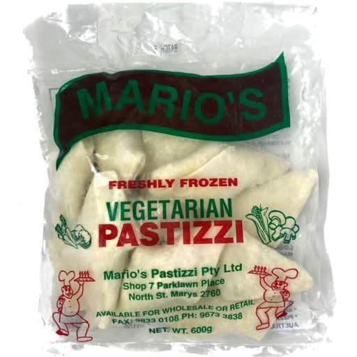 Mario's Vegetarian Pastizzi 500g