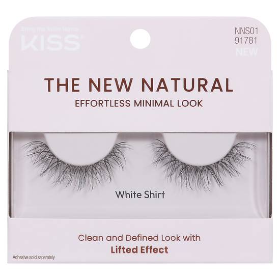 Kiss Lifted Effect White Shirt Lashes