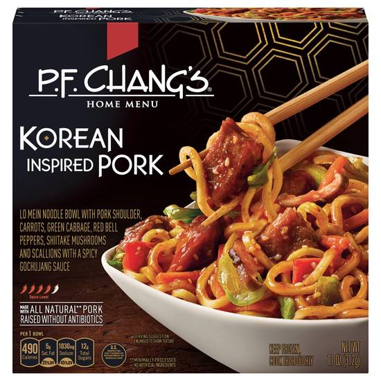P.f. Chang's Home Menu Korean Inspired Pork Bowl