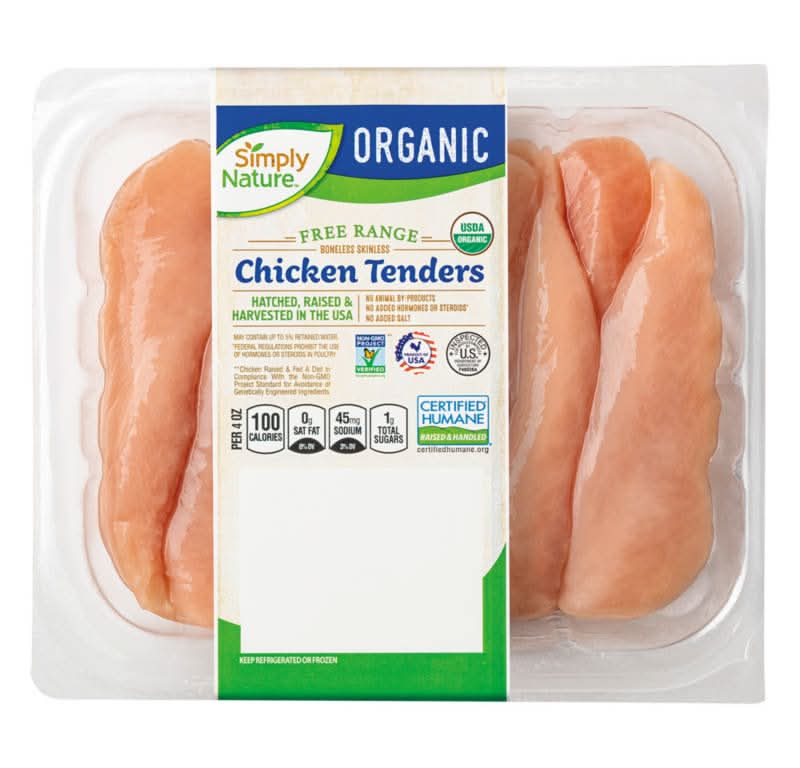 Simply Nature Fresh Organic Chicken Tenders