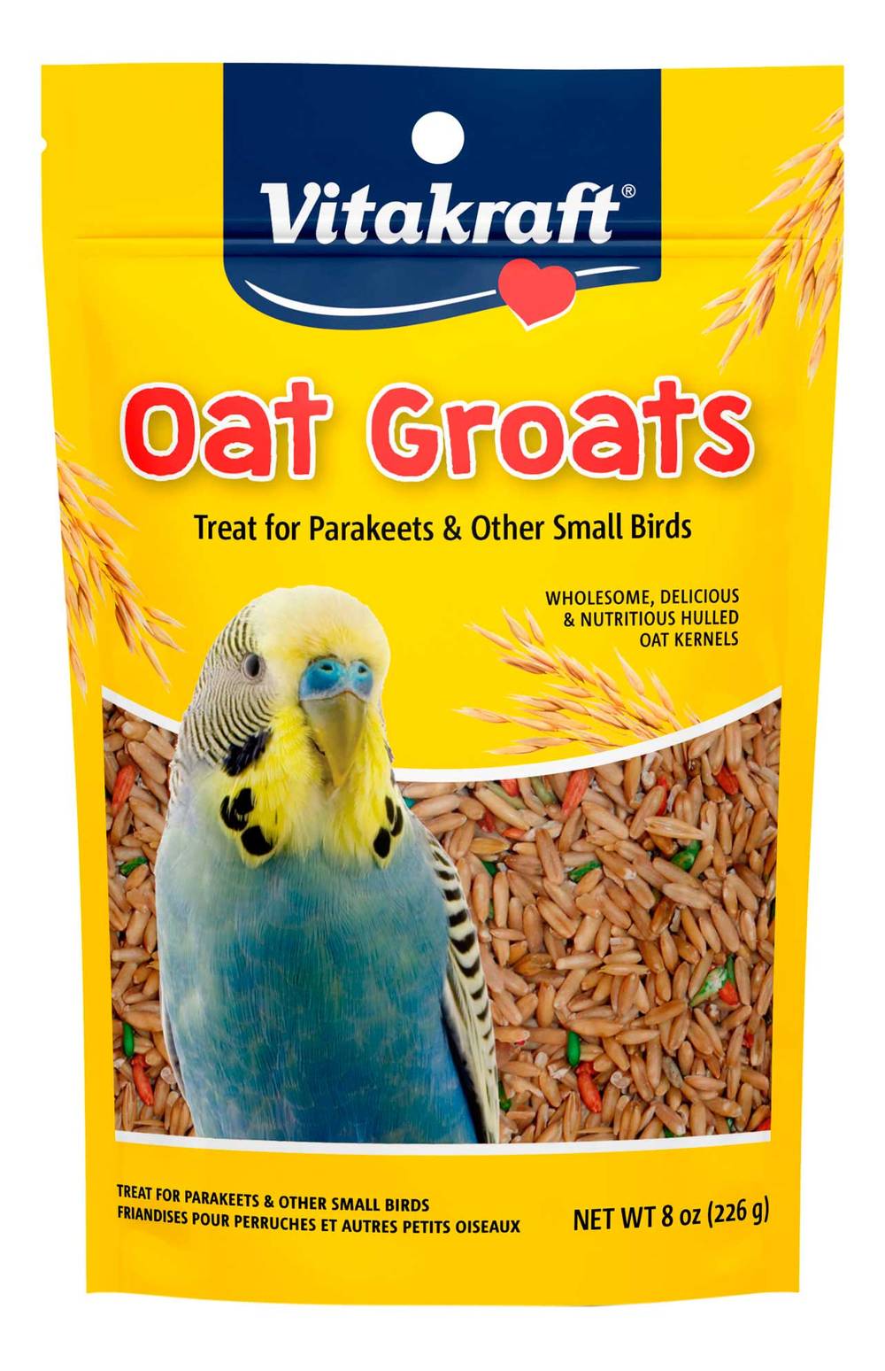 Vitakraft Oat Groats Treat For Parakeets and Small Birds