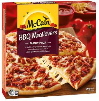 McCain Pizza 500g - BBQ Meatlovers