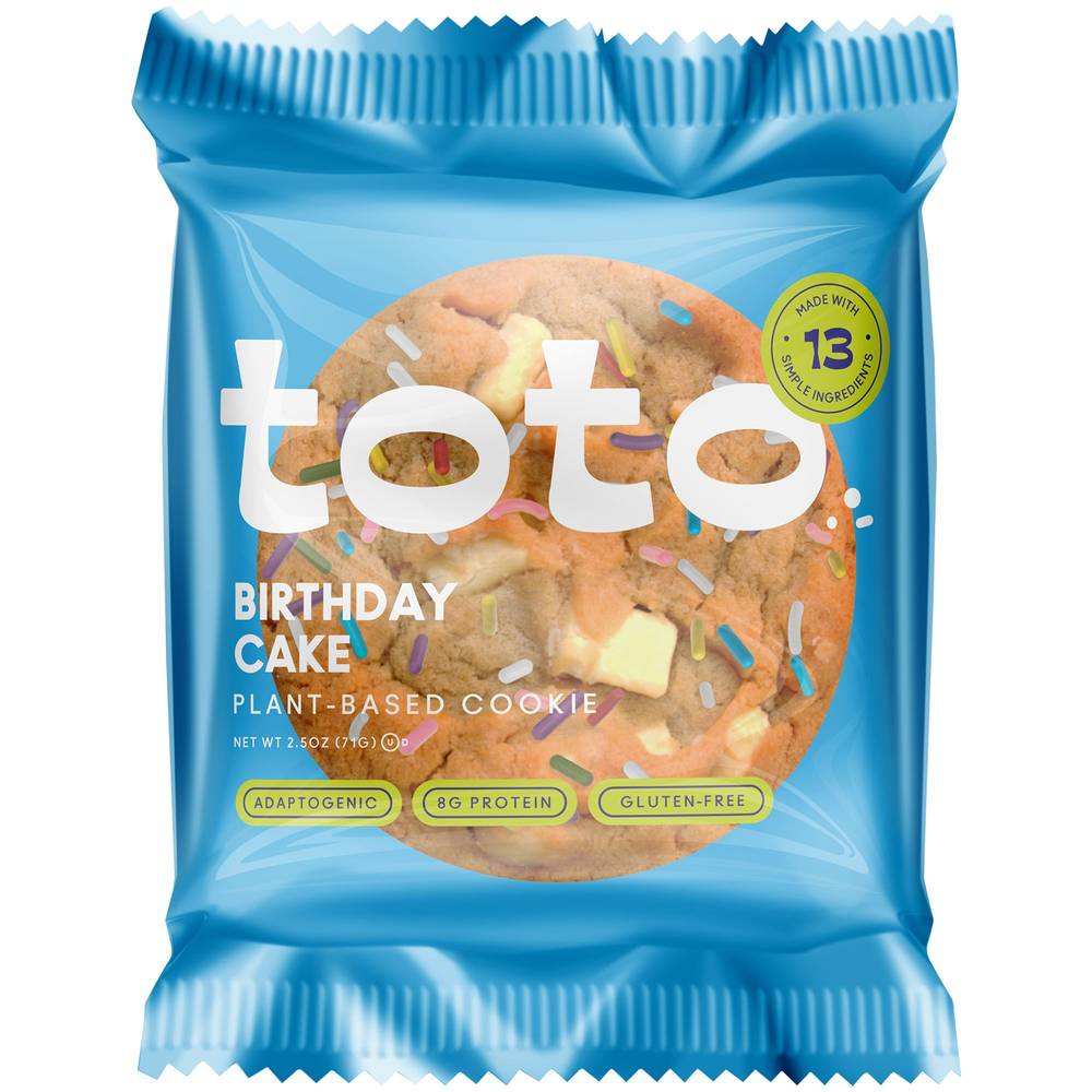 Toto Plant-Based Cookie, Birthday Cake (2.5 lbs)