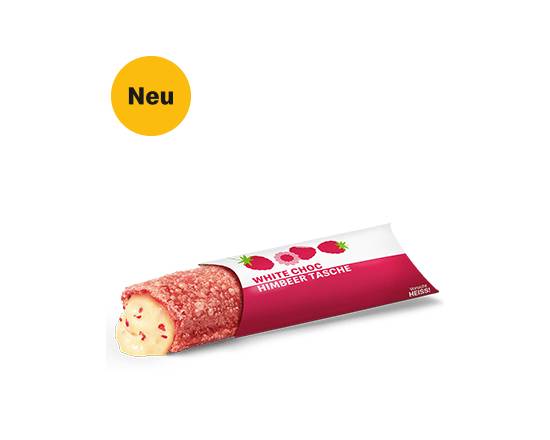 Heiße White Choc Himbeer Tasche