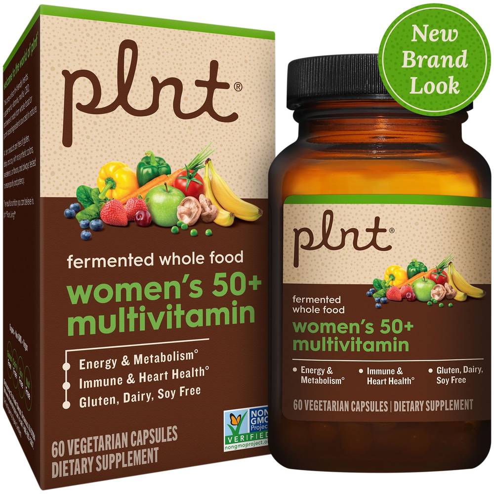 plnt Fermented Whole Food Women’s Multivitamin (60 ct)