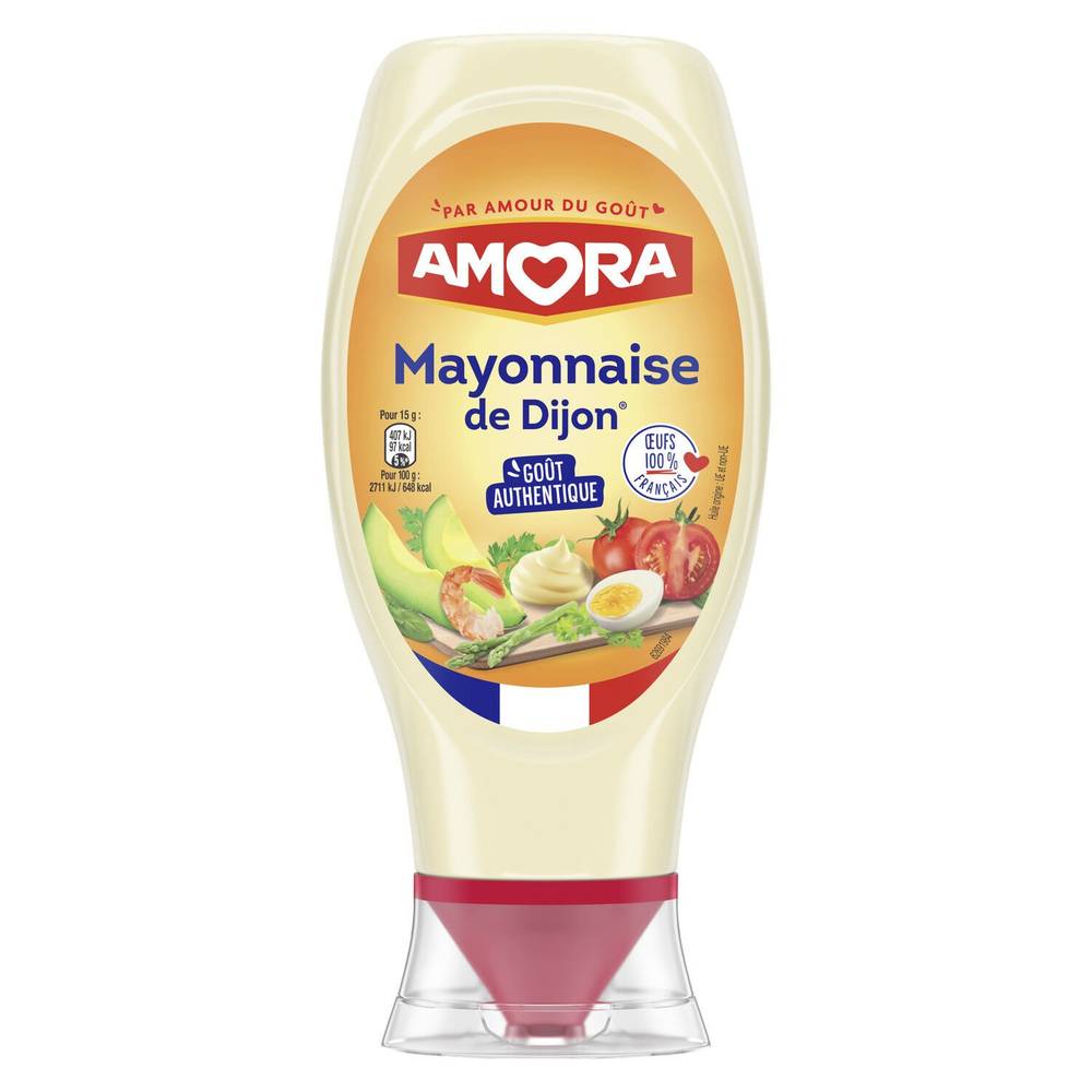 Mayonnaise de Dijon AMORA - le flacon de 415 g