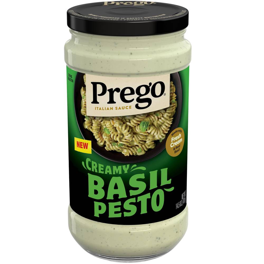 Prego Creamy Basil Pesto Italian Sauce (14.5 oz)