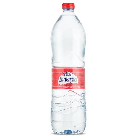 Agua mineral natural Lanjarón botella 1.5 l