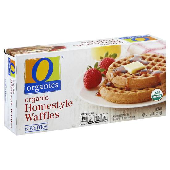 O Organics Homestyle Waffles (6 ct)