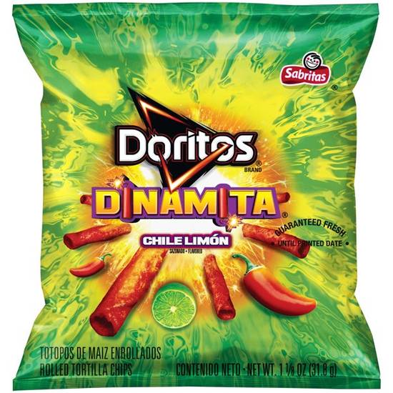 Doritos Dinamita Chile Limon Rolled Tortilla Chips