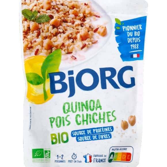 Bjorg - Quinoa et pois chiches (250g)