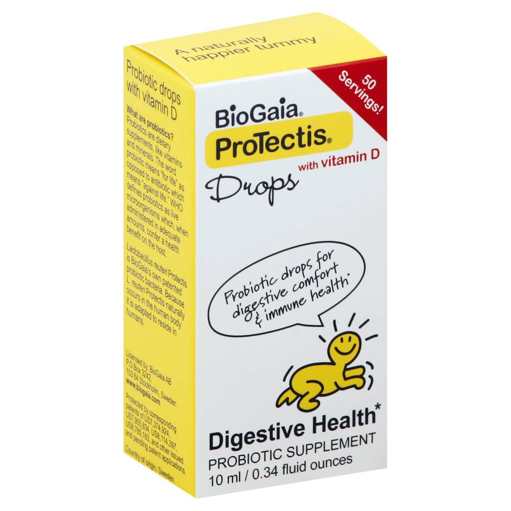 BioGaia Protectis Digestive Health Vitamin D Drops (0.34 fl oz)