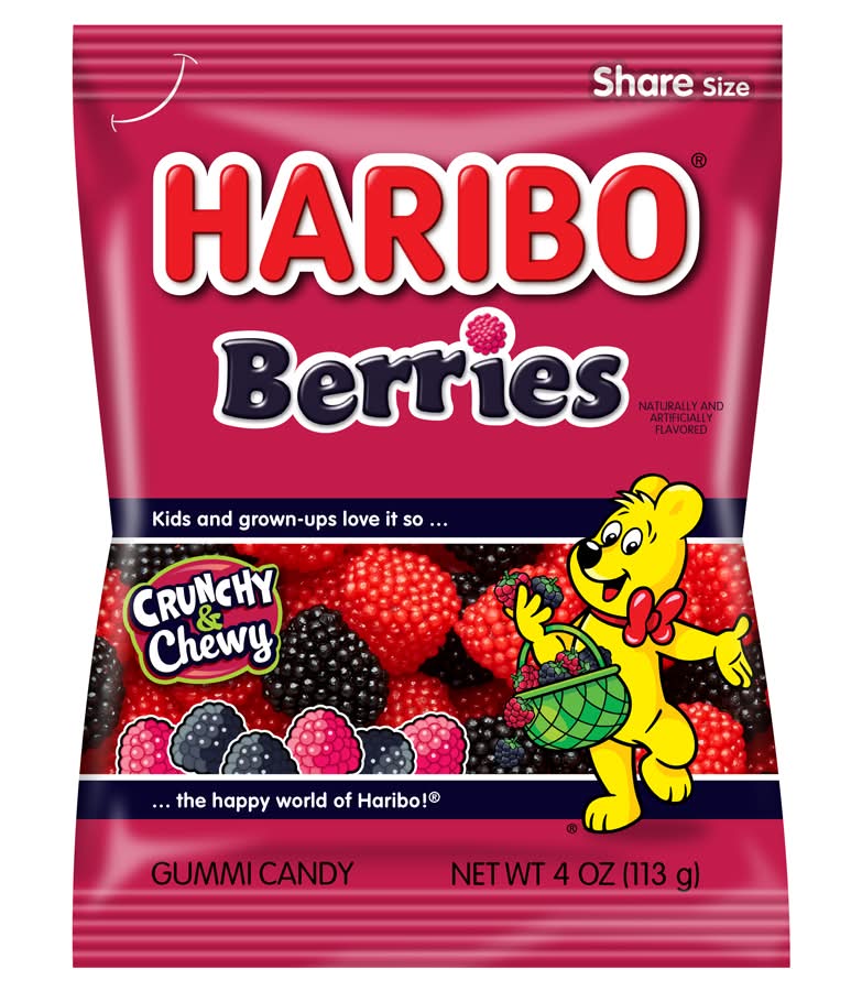 Haribo Berries Gummy Candy (5 oz)