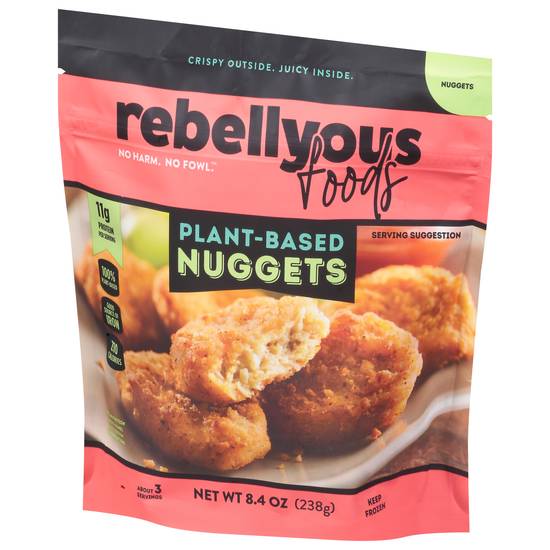 Rebellyous Foods Plant Based Nuggets