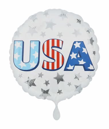 INFLATED Anagram® Standard USA Decorative Balloon