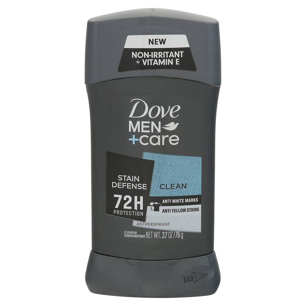 Dove Men + Care Stain Defense Clean Scent Antiperspirant (2.7 oz)