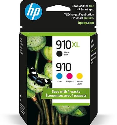 HP High Yield Cartridges, XL, Black (4 ct)