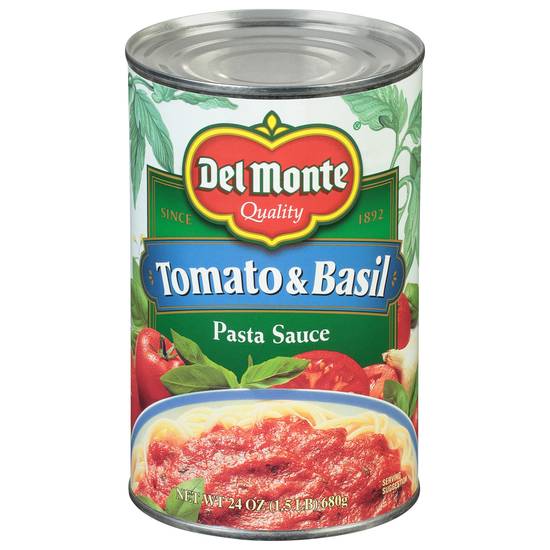 Del Monte Tomato & Basil Pasta Sauce