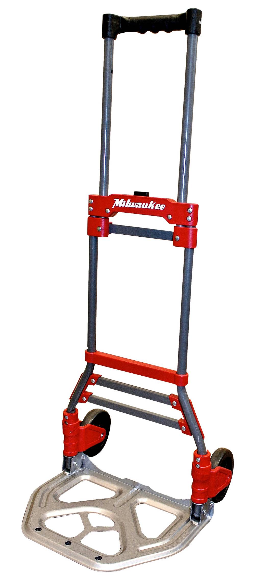 Milwaukee 150-lb Capacity 2 -Wheel Red Steel Folding hand truck | 73777