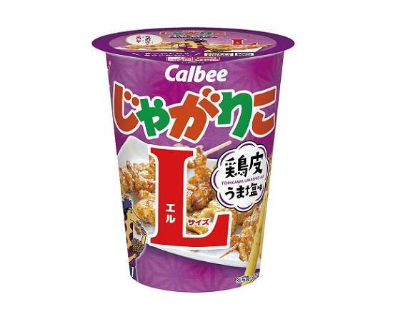 【菓子】じゃがりこ≪鶏皮うま塩味≫(Lサイズ66g)