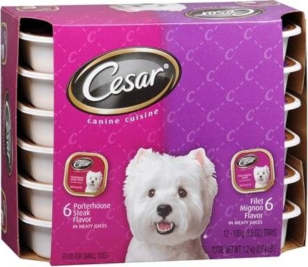 Cesar Dog Food Porterhouse Steak - 42.0 oz