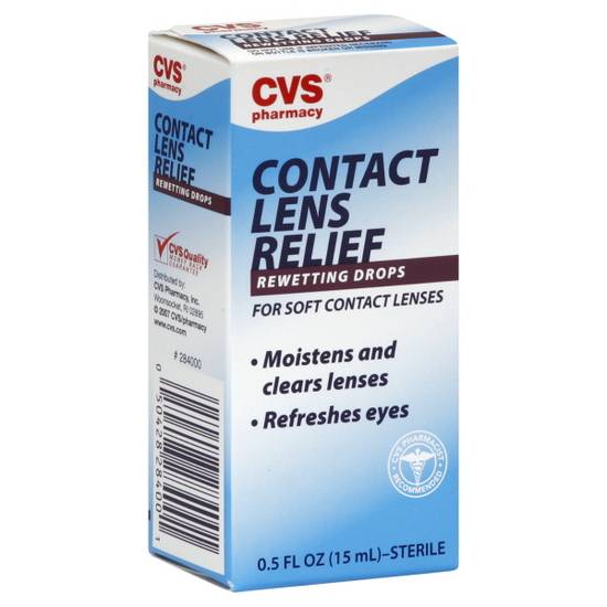 Cvs Pharmacy Contact Lens Relief Rewetting Drops